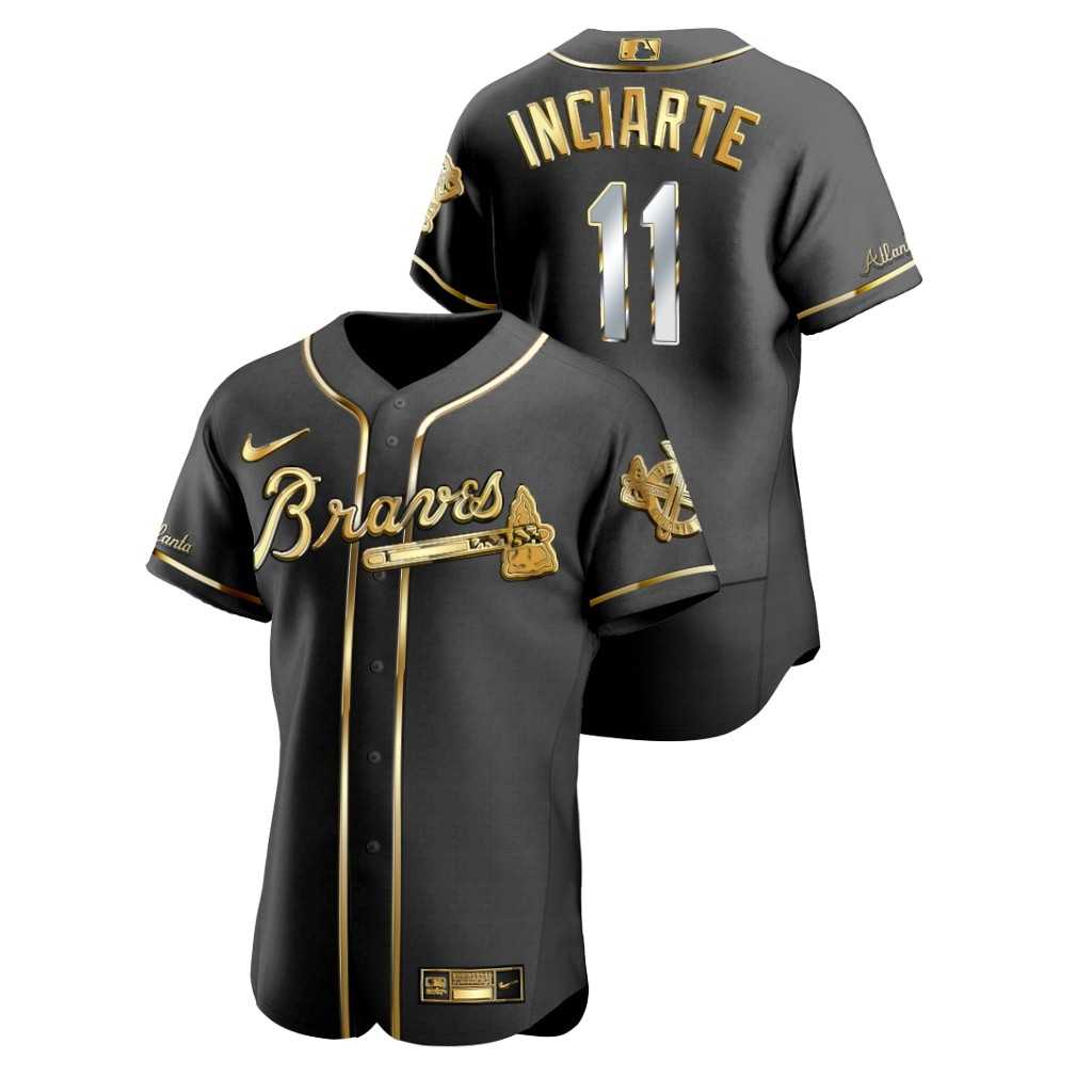 Braves 11 Ender Inciarte Black Gold 2020 Nike Flexbase Jersey Dzhi,We sell and wholesale Braves 11 Ender Inciarte Black Gold 2020 Nike Flexbase Jersey Dzhi on line form chian!